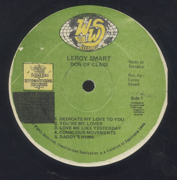 LEROY SMART [Don Of Class]