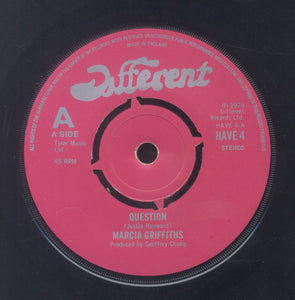 MARCIA GRIFFITS [Question /Roots ]