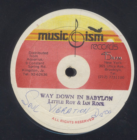 LITTLE ROY & IAN ROCK [Way Down In Babylon / Fever Vibration]