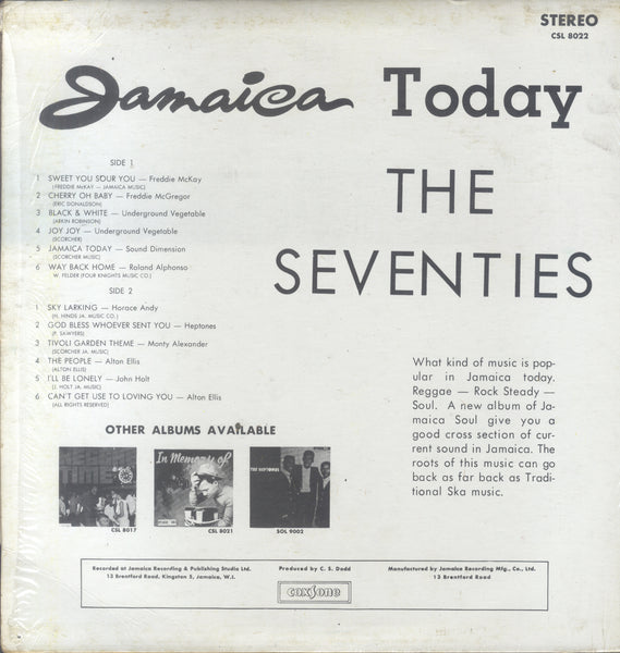 V.A [Jamaica Today The Seventies]