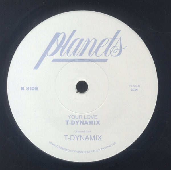 T-DYNAMIX & LISA ELLIS / T-DYNAMIX [Alone / Your Love]