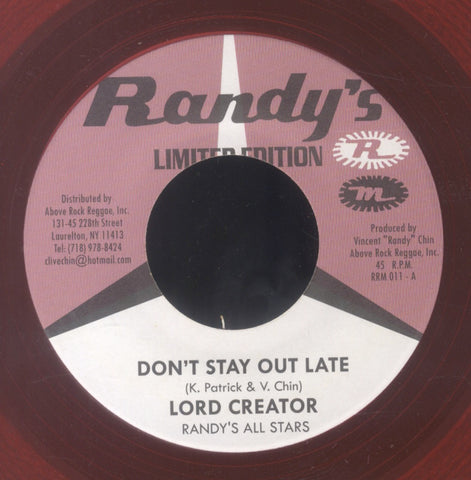 LOAD CREATOR / THE SKATALITES [Don't Stay Out Late / Ska-Racha]