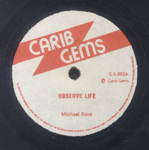 MICHAEL ROSE [Observe Life]