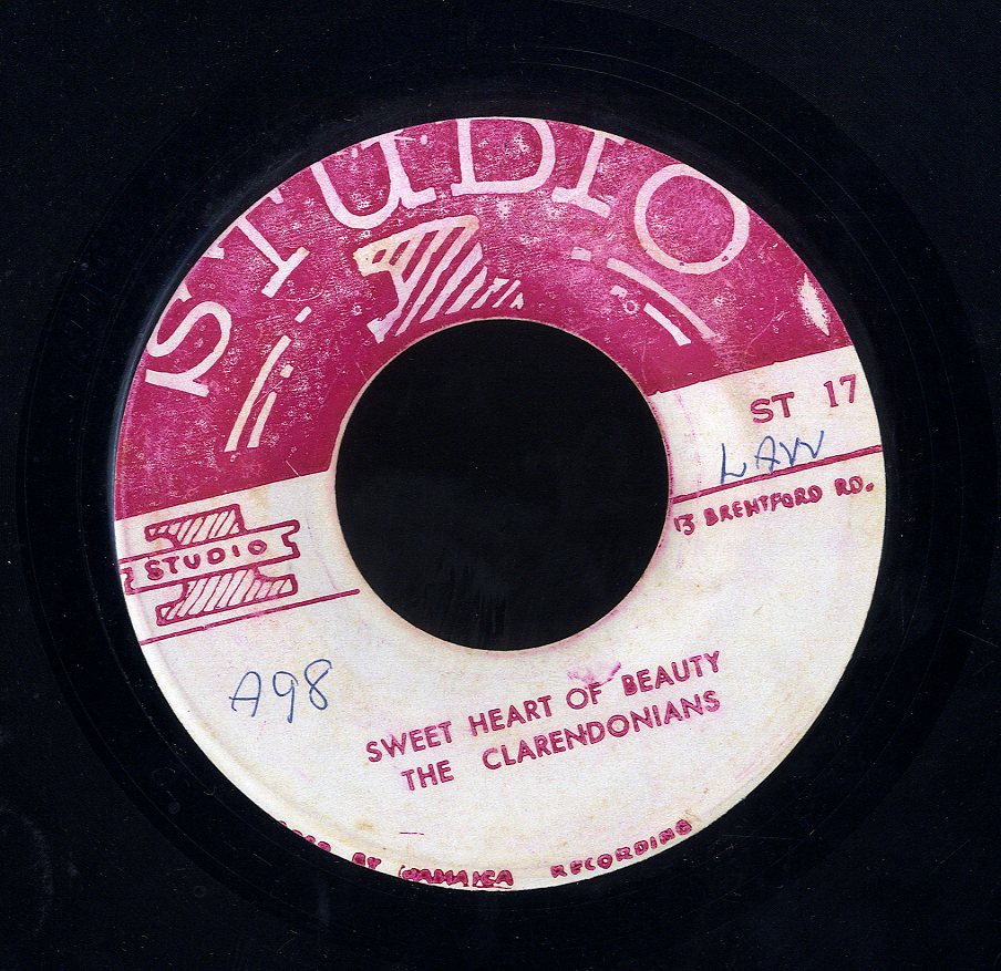 レゲエレコード THE CLARENDONIANS／ALTON ELLIS-