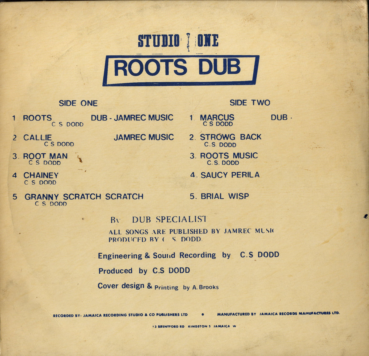 Drum & Bass Records | Reggae, Ska, RockSteady, Roots, Dancehall