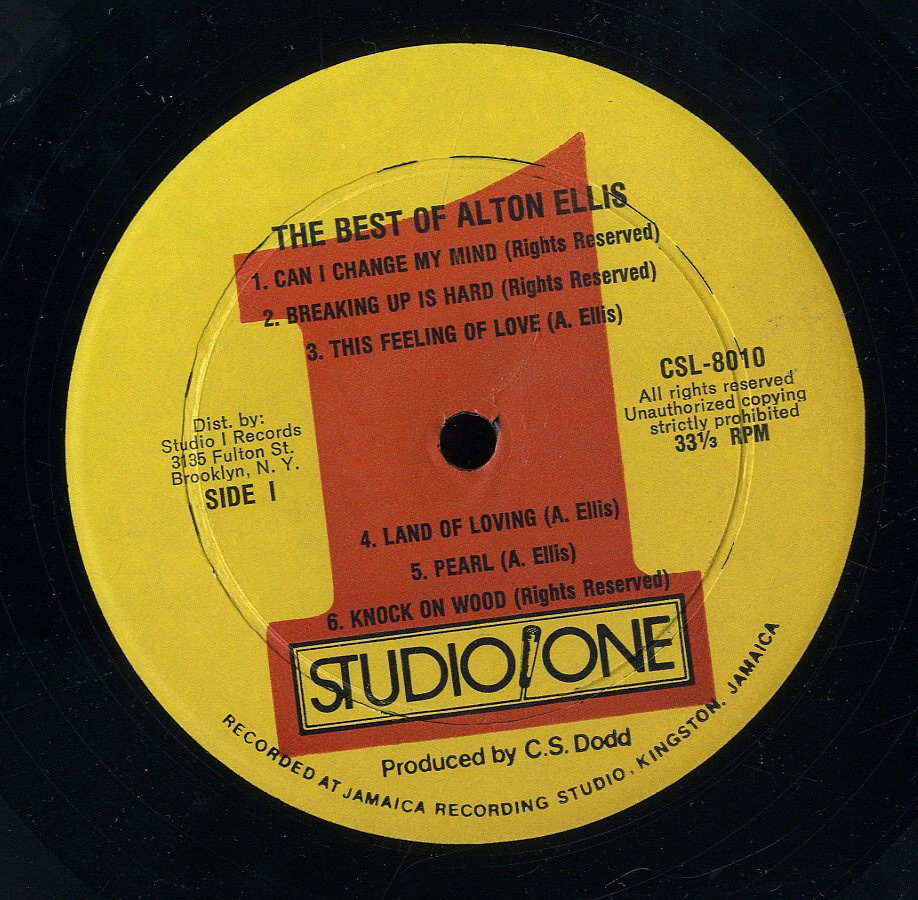 ALTON ELLIS [The Best Of Alton Ellis]