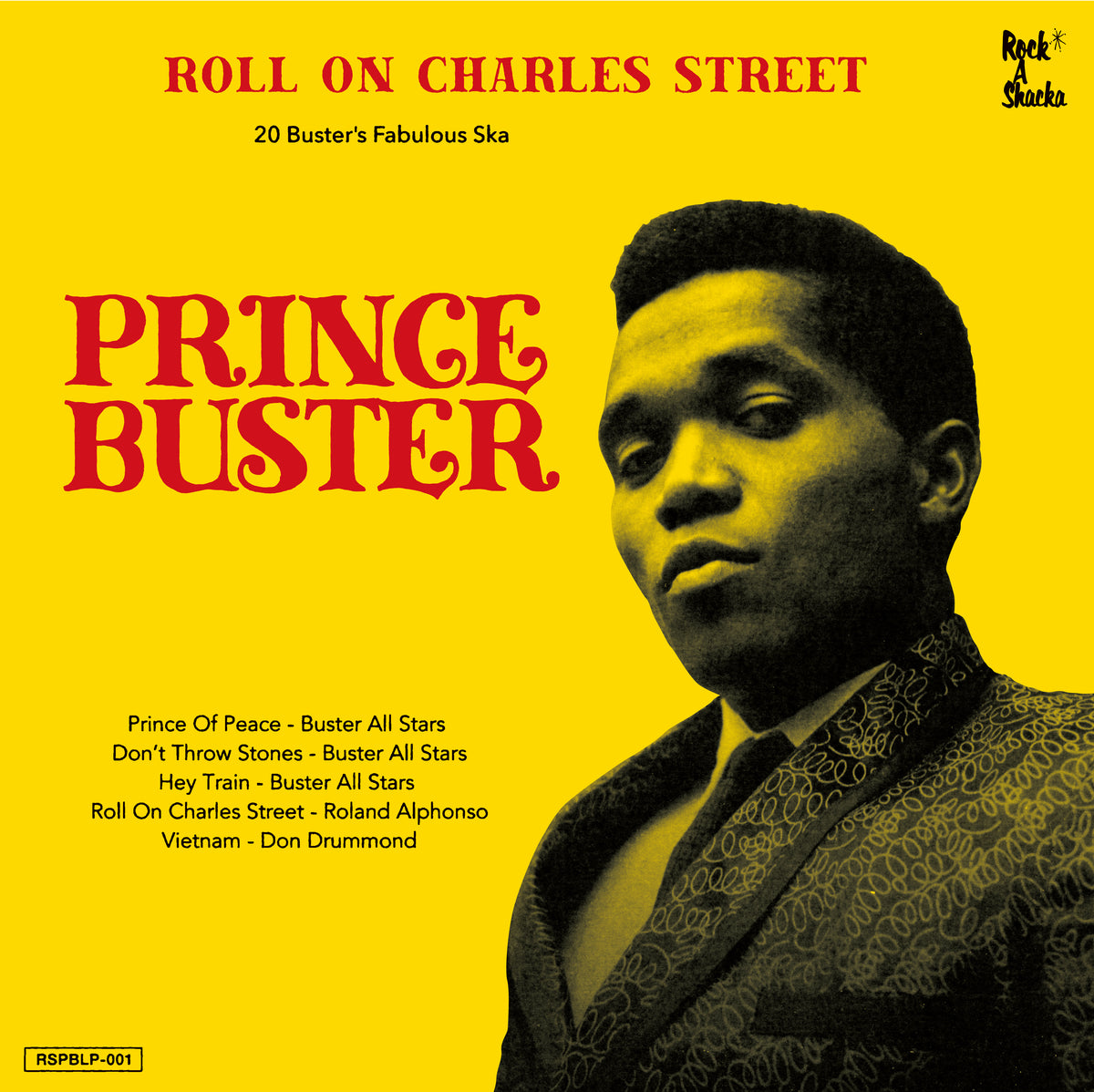 PRINCE BUSTER SKA SELECTION [Roll On Charles Street Lp]