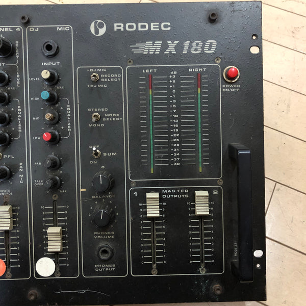 RODEC DJ MIXER [Rodec Mx180]