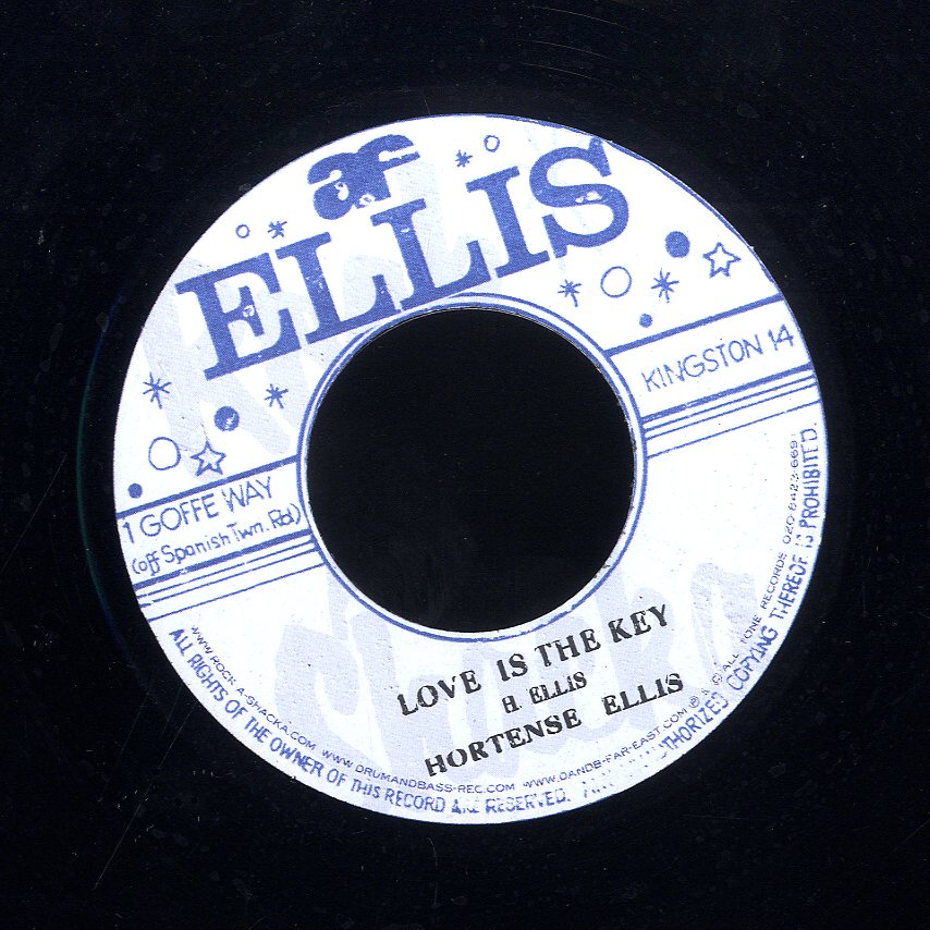 【レア】Hortense Ellis - Love Is The Key Drum & Bass Records | Reggae, Ska, RockSteady, Roots, Dancehall