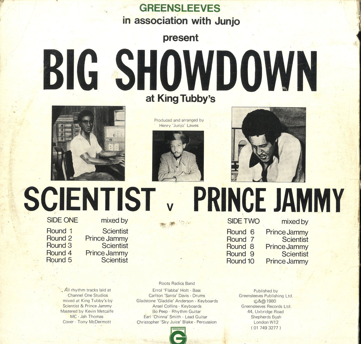 映画スターウォーズをダブ化）SCIENTIST \u0026 PRINCE JAMMY 