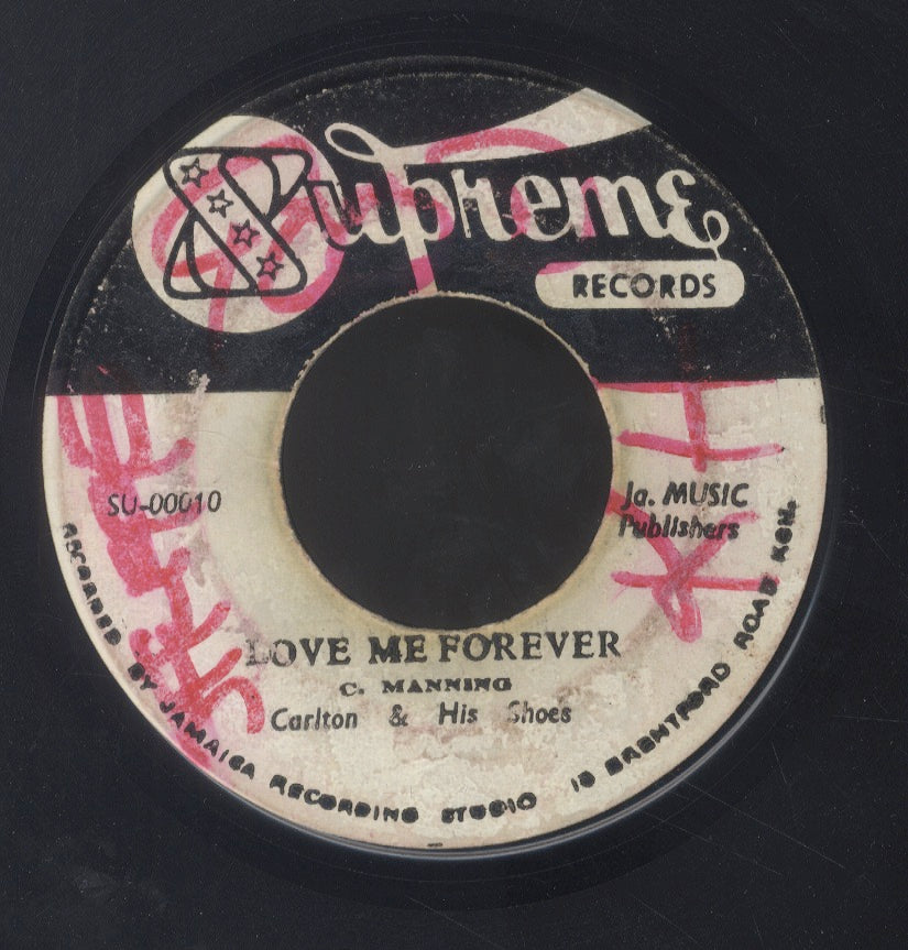 レゲエレコード CARLTON & HIS SHOES／LOVE ME FORE - レコード