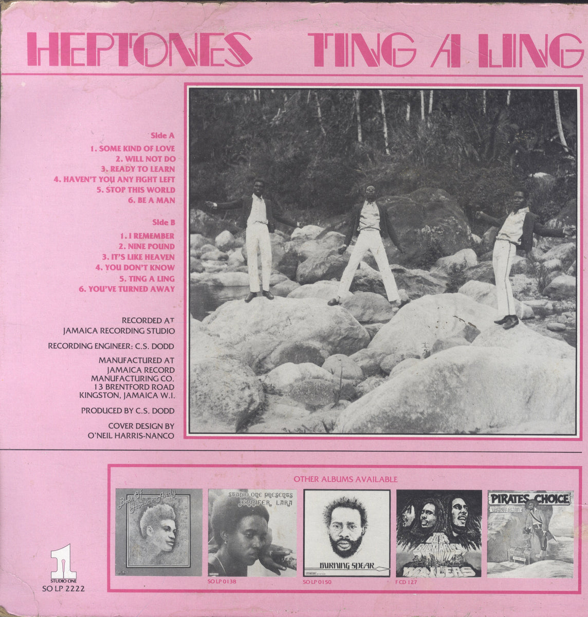 高速配送 HEPTONES TING A LING ジャマイカ盤 アナログ レコード 洋楽 