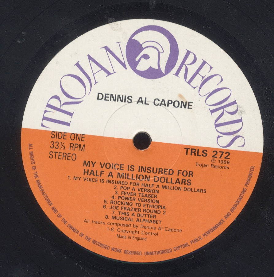 Dennis Alcapone-My Voice Is Insured、、 Drum & Bass Records | Reggae, Ska, RockSteady, Roots, Dancehall