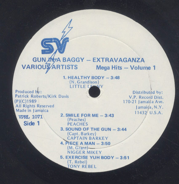 V.A.  [Shocking Vibes Presents Gun In A Baggy Extravaganza Mega Hits Vol. 1]