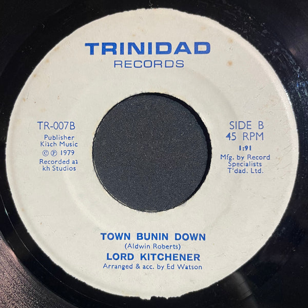 LORD KITCHINER [Town Bunin Down / Dog Bite You]