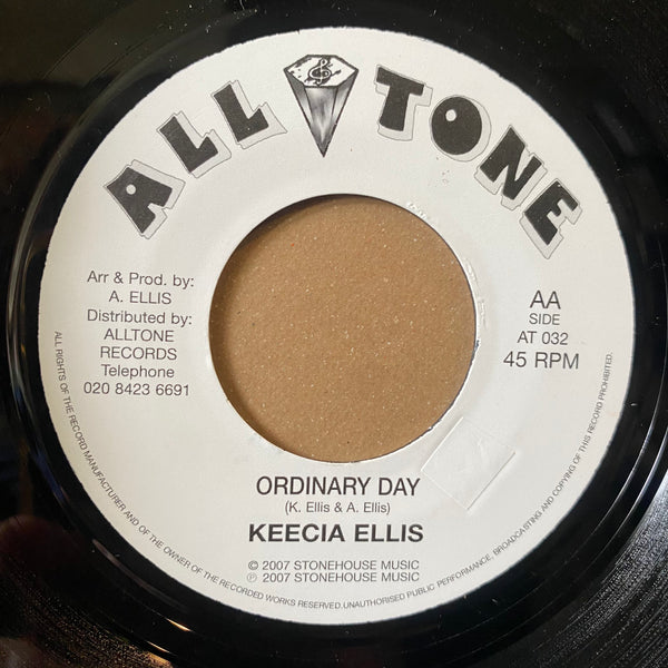 KEECIA ELLIS / TENUKE  [Ordinary Day / Mr Bass Man ]