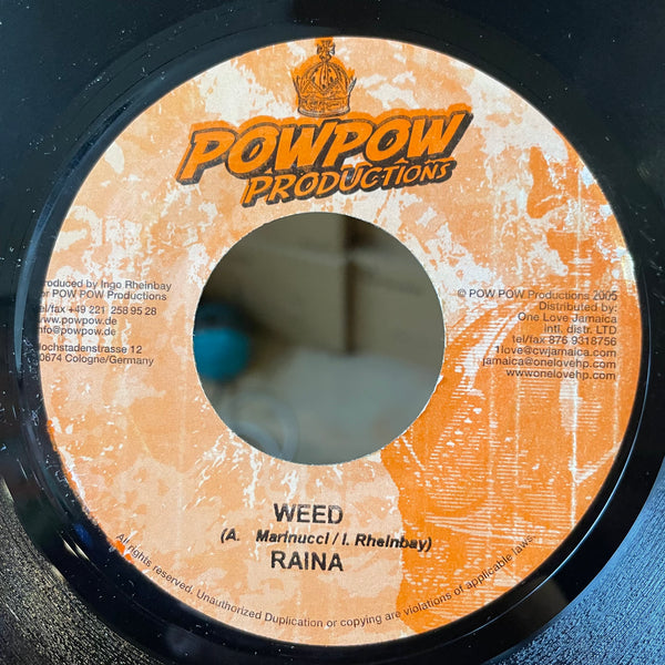 SUD SOUND SYSTEM / RAINA [Solo Se Tu Vuoi / Weed]