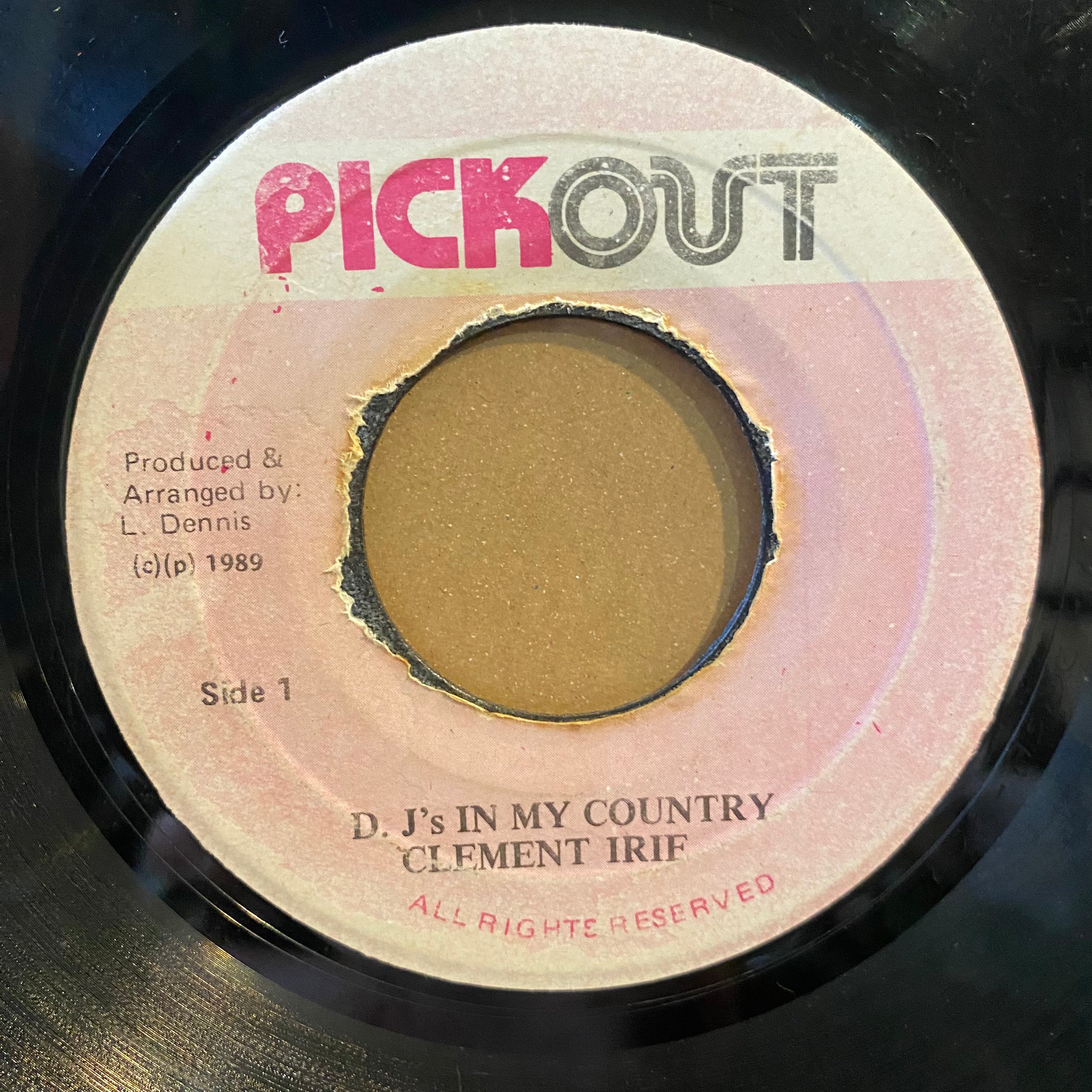 CLEMENT IRIE [D. J's In My Country]