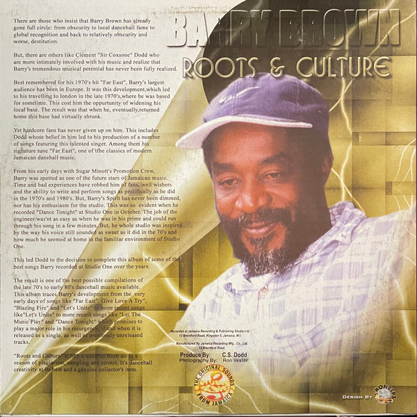 BARRY BROWN  [Roots & Culture]