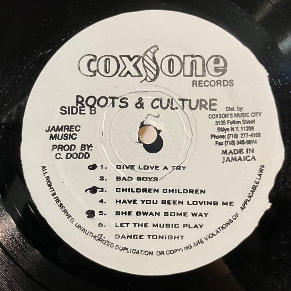 BARRY BROWN  [Roots & Culture]