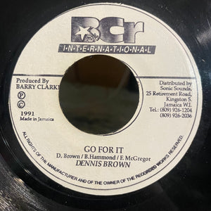 DENNIS BROWN [Go For It]