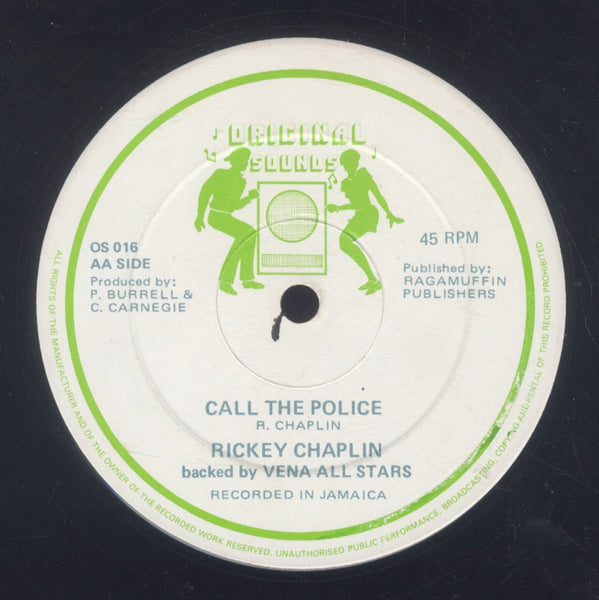FRANKIE PAUL & PINCHERS / RICKEY CHAPLIN [Nutten No Deh (Nuttin' Nuh Deh) / Call The Police]