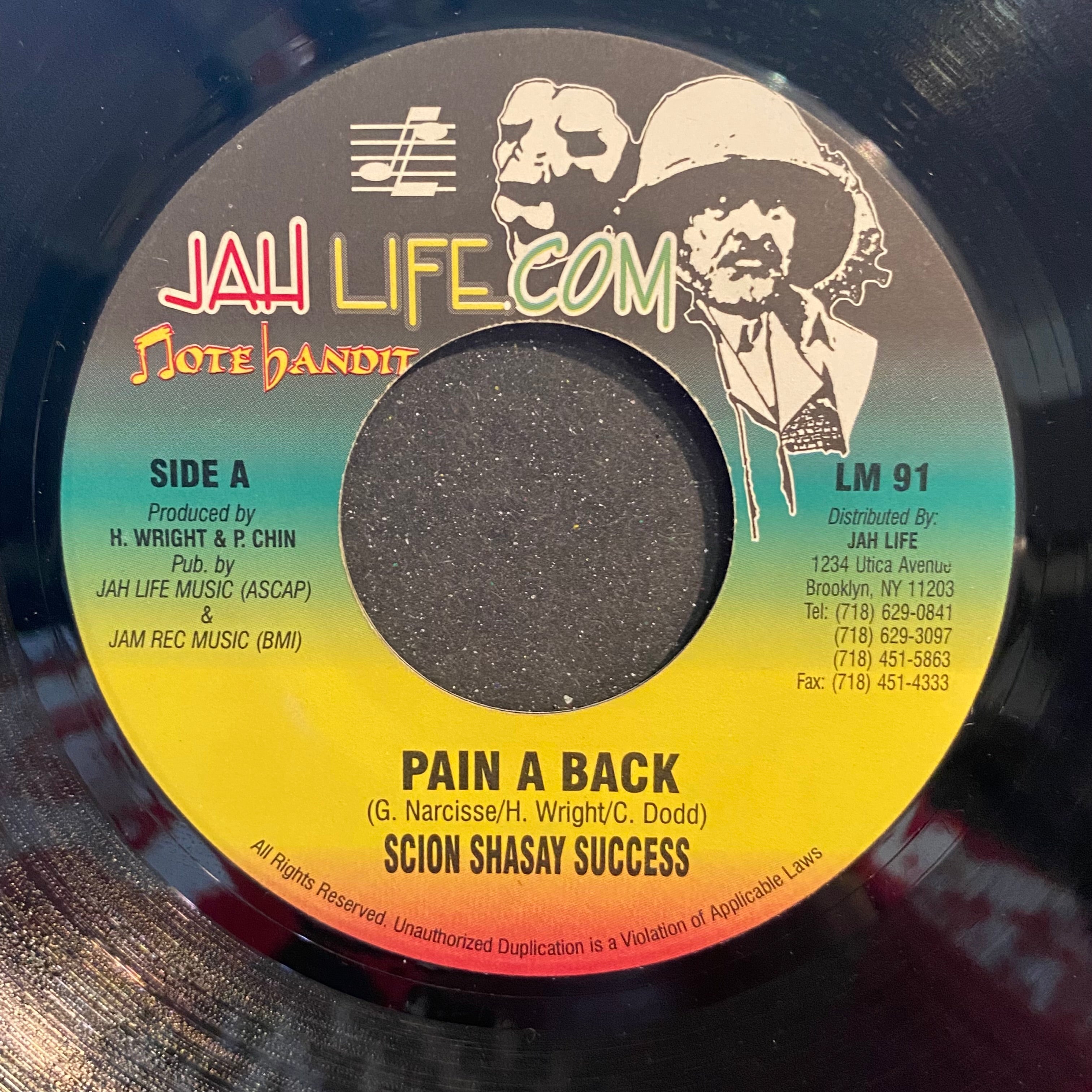 SCION SHASAY SUCCESS [Pain A Back]