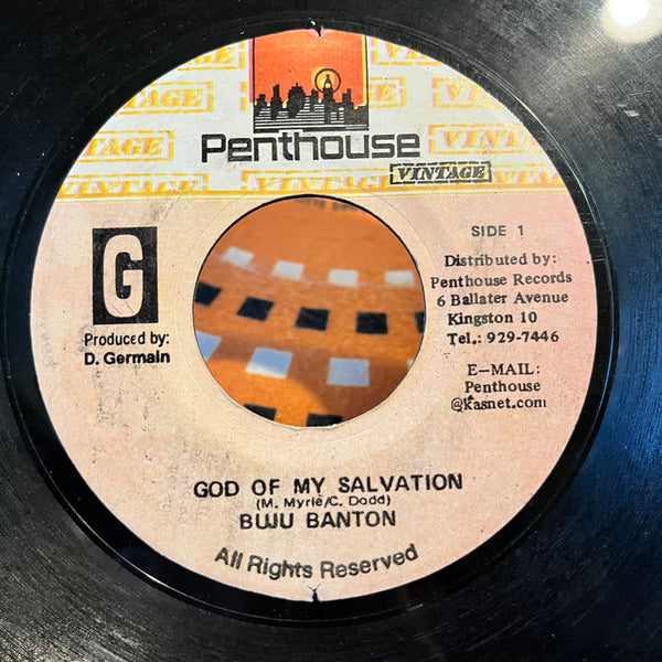 BUJU BANTON / GENERAL DEGREE [God Of My Salvation / Give Thanks & Praise]