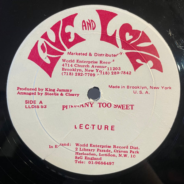 ANTHONY MALVO / LECTURE [How Glad I Am / Punnany Too Sweet]
