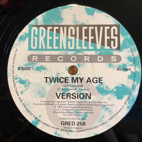 KRYSTAL & SHABBA RANKS  [Twice My Age]