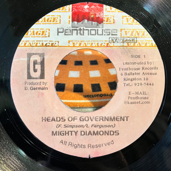 MIGHTY DIAMONDS [Heads Of  Goverment / Pretty Woman]
