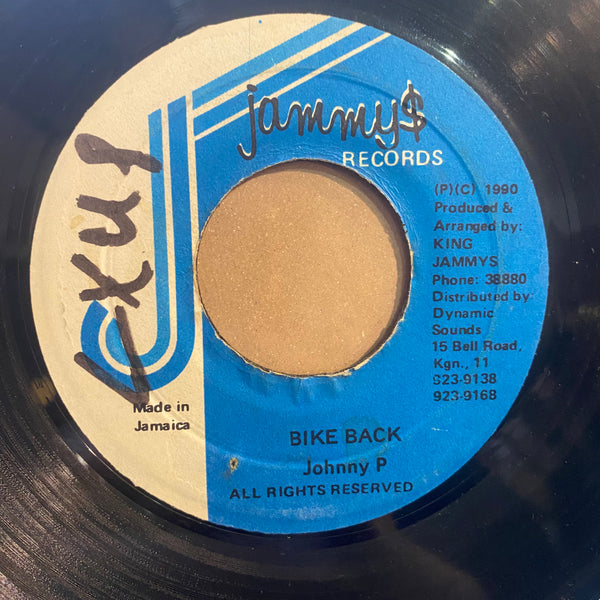 JOHNNY P [Bike Back ]