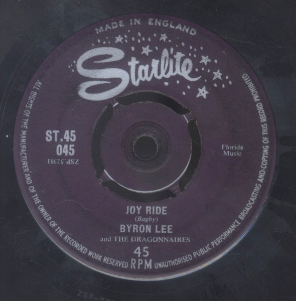 BYRON LEE & THE DRAGONAIERS [Over The Rainbow / Joy Ride]