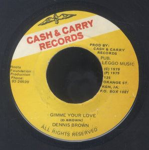 DENNIS BROWN [Gimme Your Love]