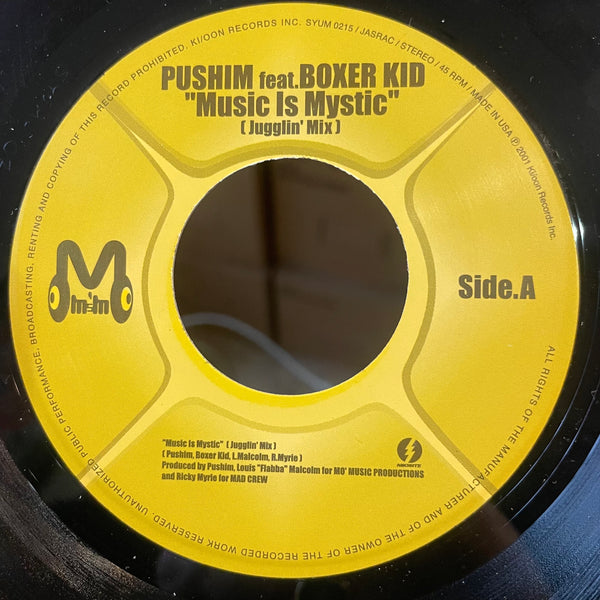 PUSHIM & BOXER KID [Music Is Mystic (Jugglin' Mix)]