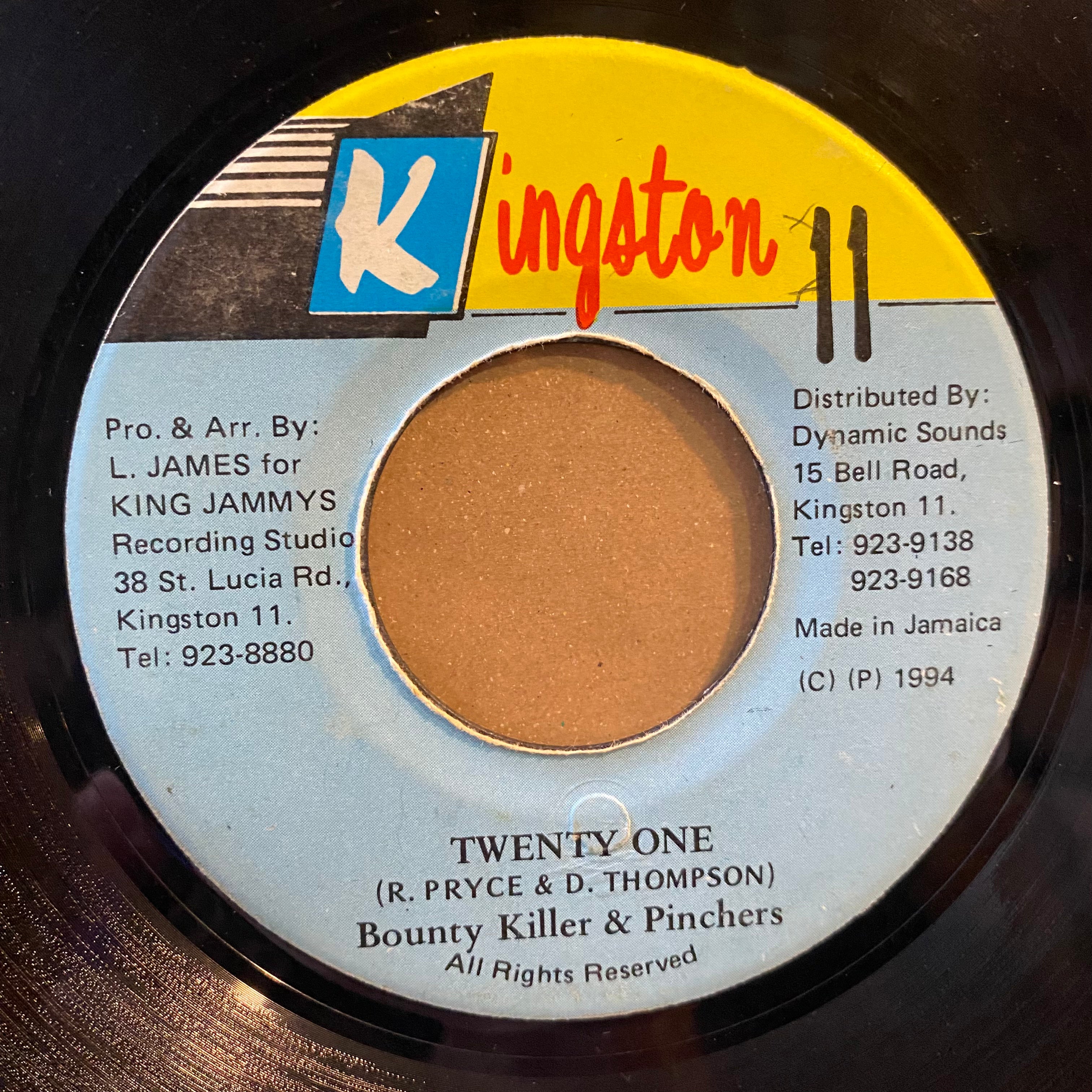 BOUNTY KILLER & PINCHERS [Twenty One]