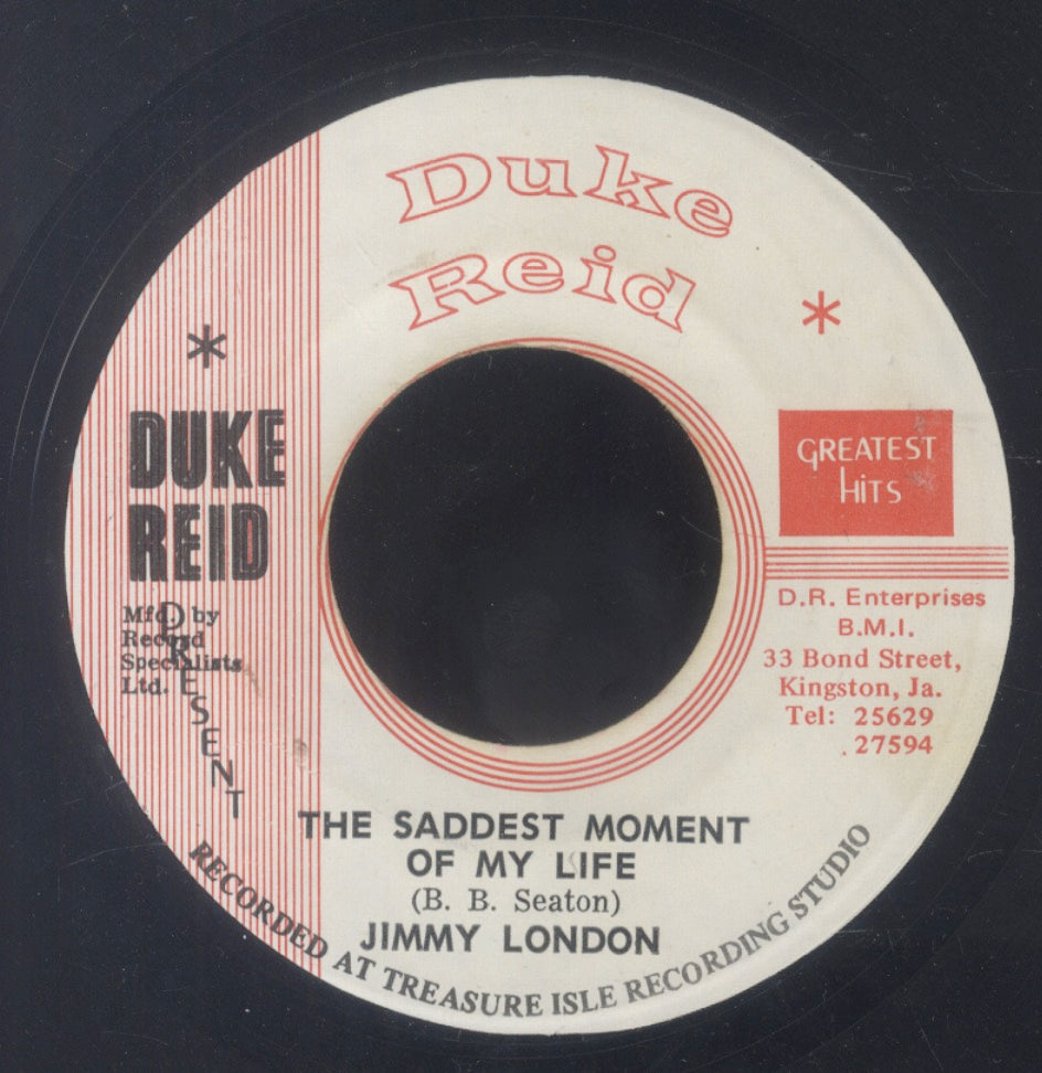 JIMMY LONDON [The Saddest Moment Of My Life]