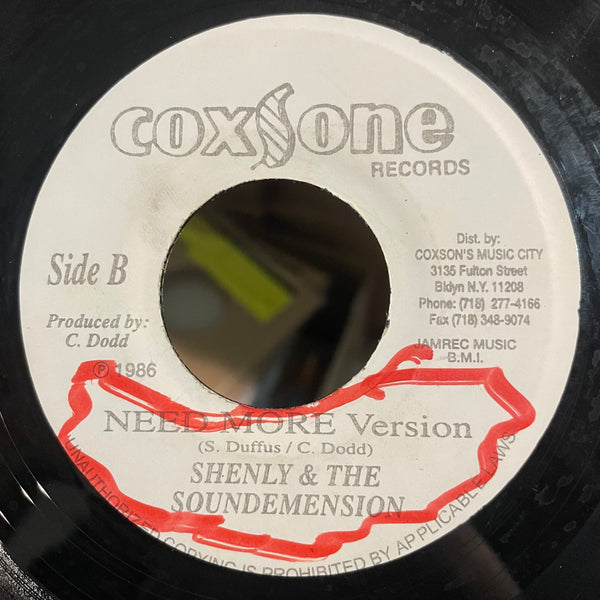 SHENLY DUFFUS [We Need More Love]