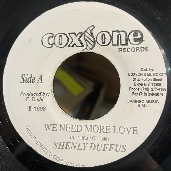 SHENLY DUFFUS [We Need More Love]