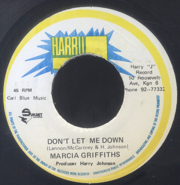 MARCIA GRIFFITS [Don't Let Me Down]