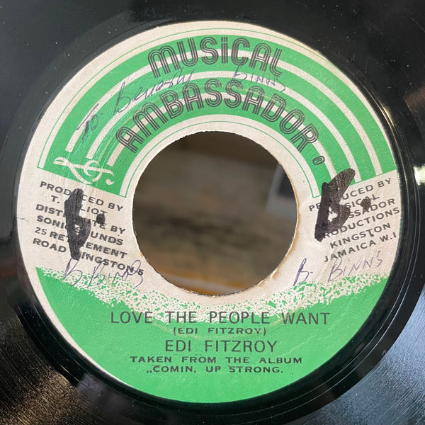 EDI FITZROY [Love The People Want]