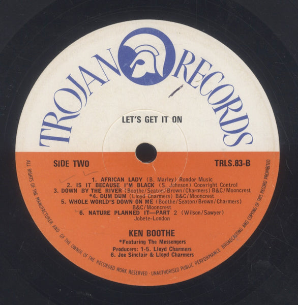 KEN BOOTHE [Let's Get It On]