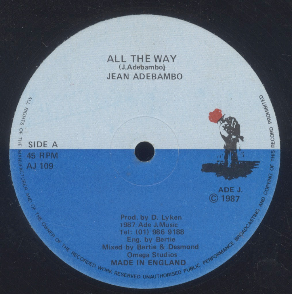 JEAN ADEBAMBO [All The Way / Irie Feelings]