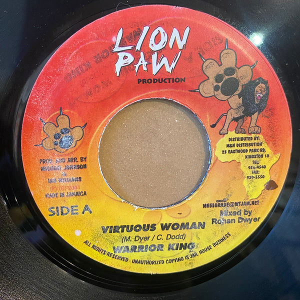 WARRIOR KING [Virtuous Woman]