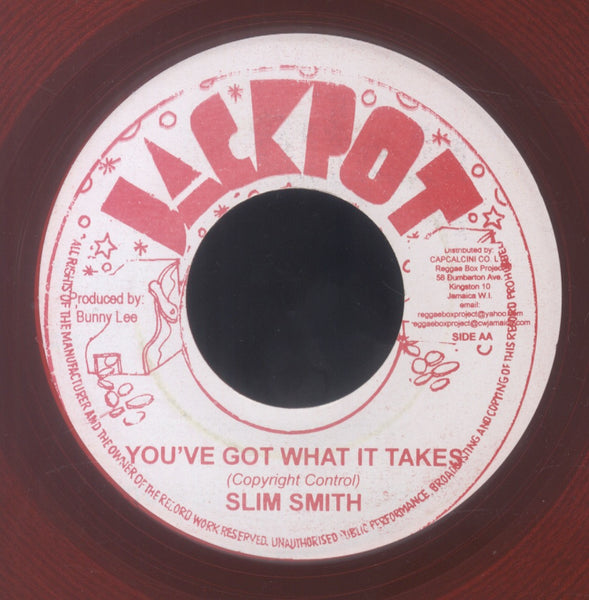 SLIM SMITH [I Need Your Love / You've Got What It Takes]