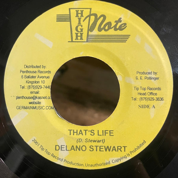 DELANO STEWART [Stay A Little Bit Longer / That's Life ]