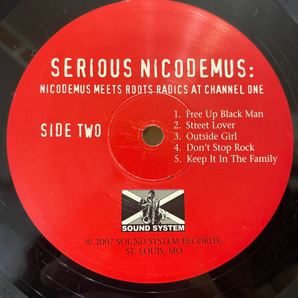 NICODEMUS [Serious Nicodemus Vol.1 ~Nicodemus Meets Roots Radics At Channel One~]