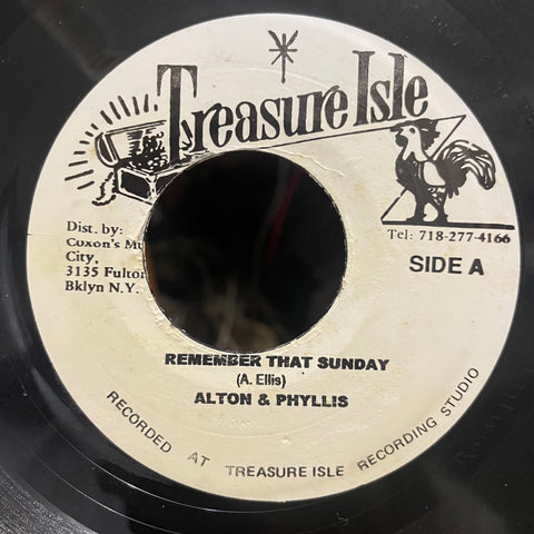 ALTON ELLIS & PHYLIS DILLON [Remember That Sunday ]