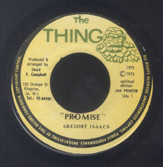GREGORY ISAACS [Promise]