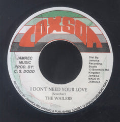 THE WAILERS / PETER TOSH [I Don't Need Your Love / The Toughest (Remix)]